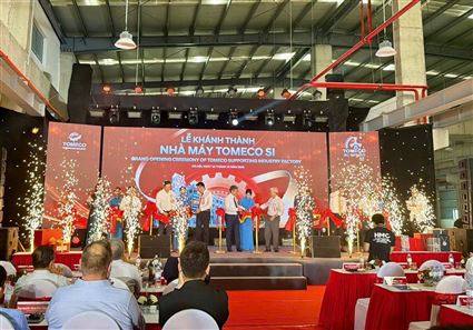 KHÁNH THÀNH NHÀ MÁY TOMECO TẠI KCN HỖ TRỢ NAM HÀ NỘI – THÊM MỘT DẤU ẤN TRONG HỆ SINH THÁI CÔNG NGHIỆP HỖ TRỢ HANSSIP