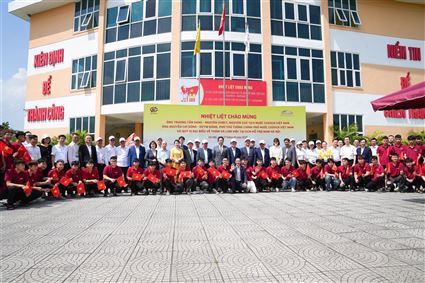 Tập đoàn N&G vinh dự đón tiếp Nguyên Chủ tịch nước Trương Tấn Sang và Phó Thủ tướng Nguyễn Chí Dũng tới tham quan, khảo sát Tổ hợp Techno Park Việt Nam – Nhật Bản tại KCN Hỗ trợ Hanssip Nam Hà Nội 
