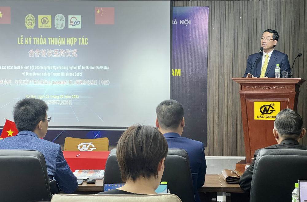 Cơ hội cho công nghiệp hỗ trợ Hà Nội và Thượng Hải phát triển