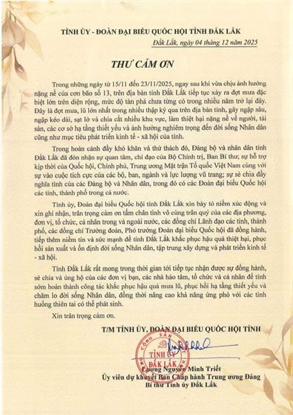 TẬP ĐOÀN N&G ĐỒNG HÀNH, LAN TỎA TINH THẦN TƯƠNG THÂN TƯƠNG ÁI ĐẾN TỈNH ĐẮK LẮK VƯỢT QUA BÃO LŨ