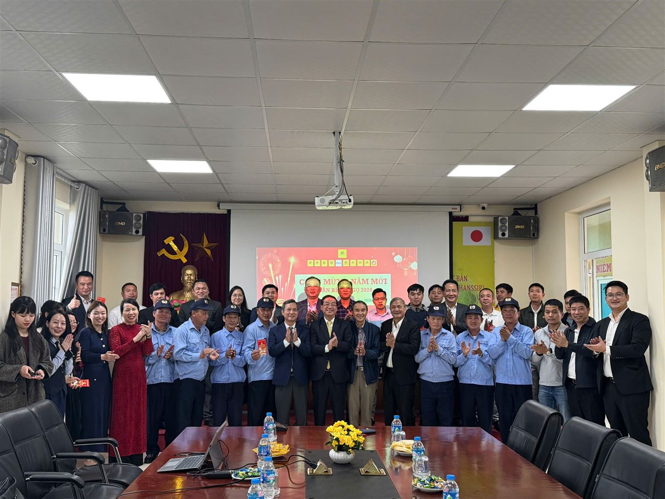 KHAI XUÂN RỘN RÀNG – CBCNV KHU CÔNG NGHIỆP HANSSIP SẴN SÀNG BỨT TỐC 2026 