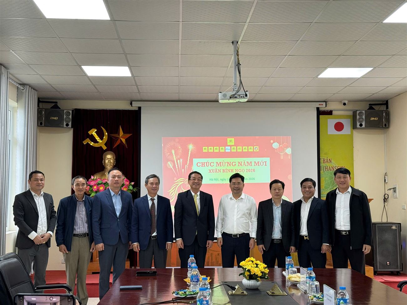 LEADERS OF DAI XUYEN COMMUNE, HANOI, PAY NEW YEAR VISIT TO N&G GROUP AND INVESTORS AT SOUTH HANOI SUPPORTING INDUSTRIAL PARK (HANSSIP)