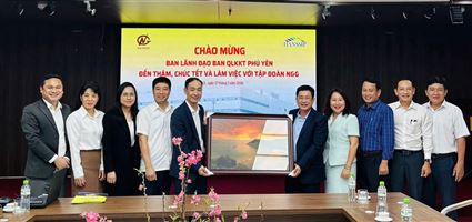 BAN QUẢN LÝ KHU KINH TẾ ĐẮK LẮK (PHÚ YÊN CŨ) TỚI THĂM, CHÚC TẾT VÀ LÀM VIỆC VỚI TẬP ĐOÀN N&G VIỆT NAM